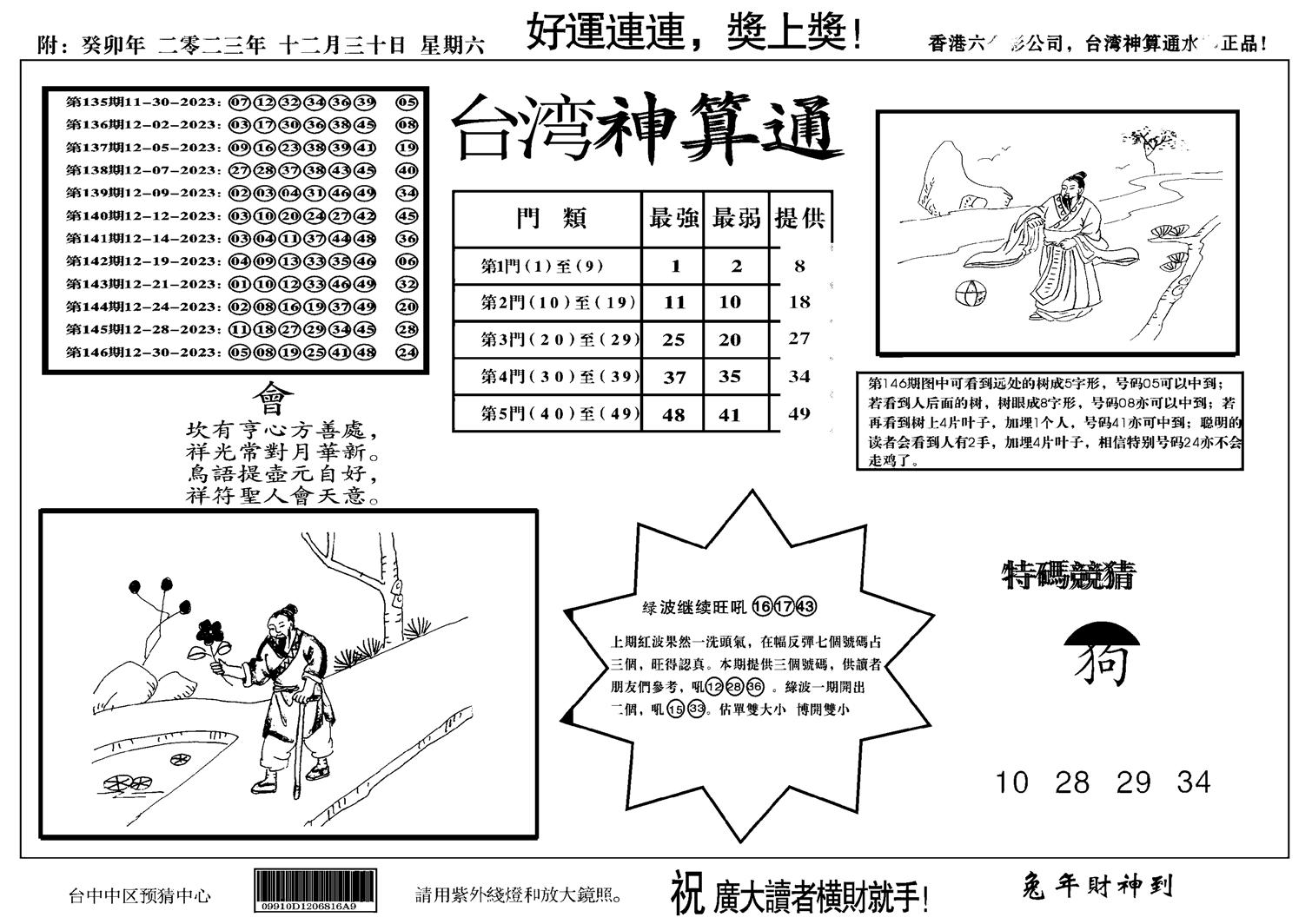 台湾神算(正版)-1