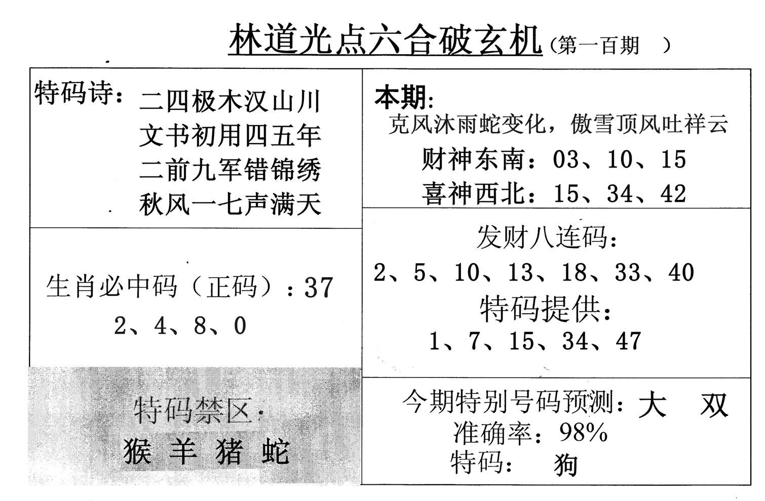 林道光-100