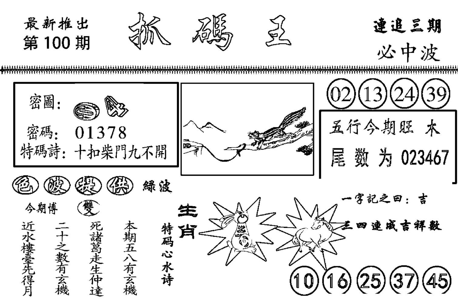 抓码王-100