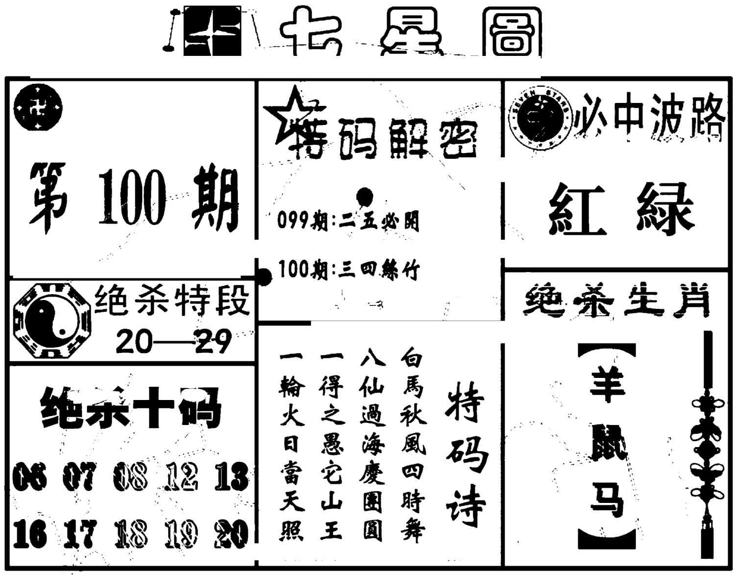 七星图-100