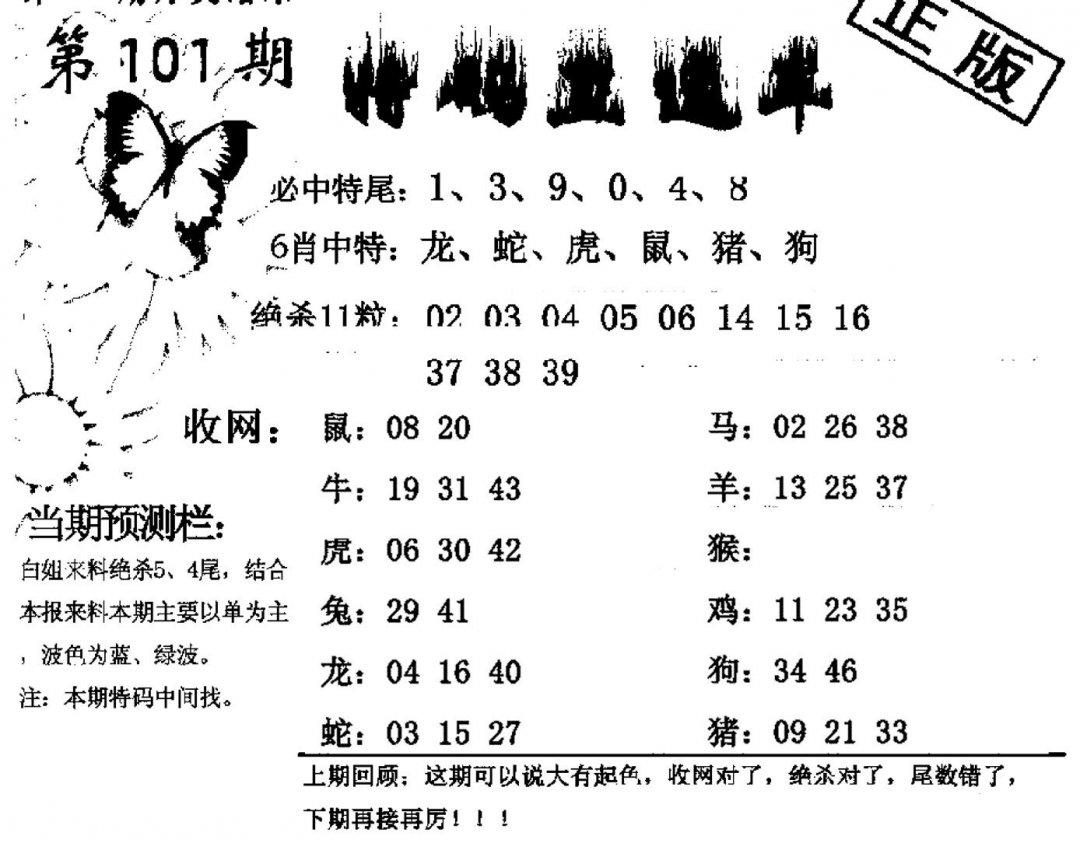 特码直通车-101