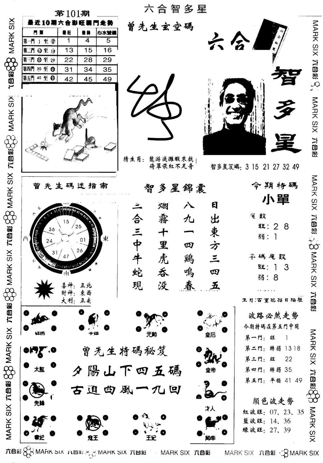 另六合智多星(早图)-101