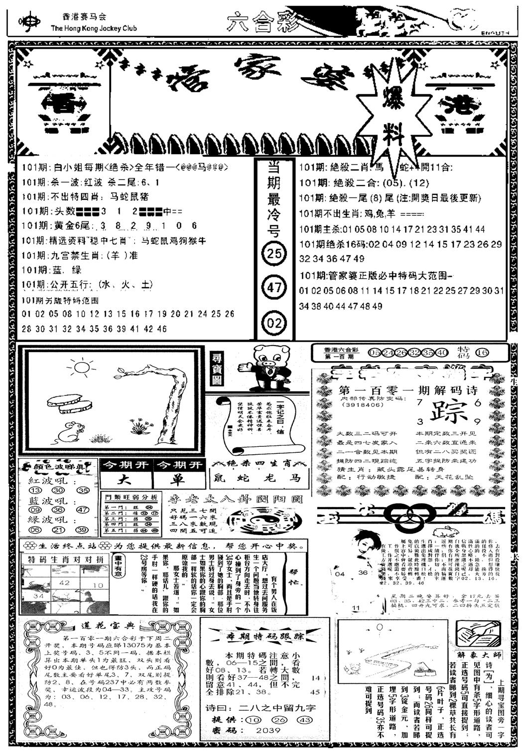 管家婆劲料版(新)-101