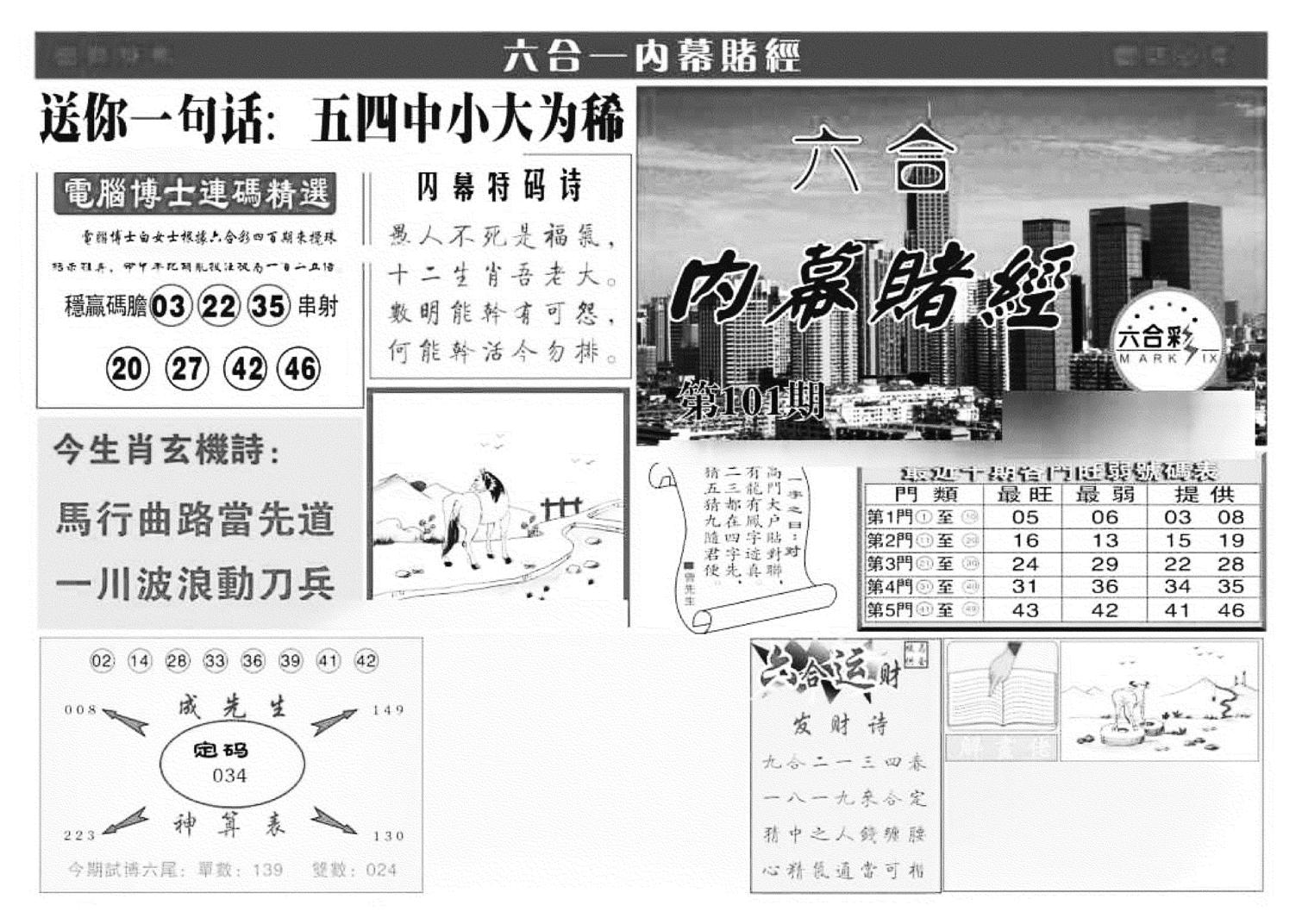 内幕赌经(特准)-101