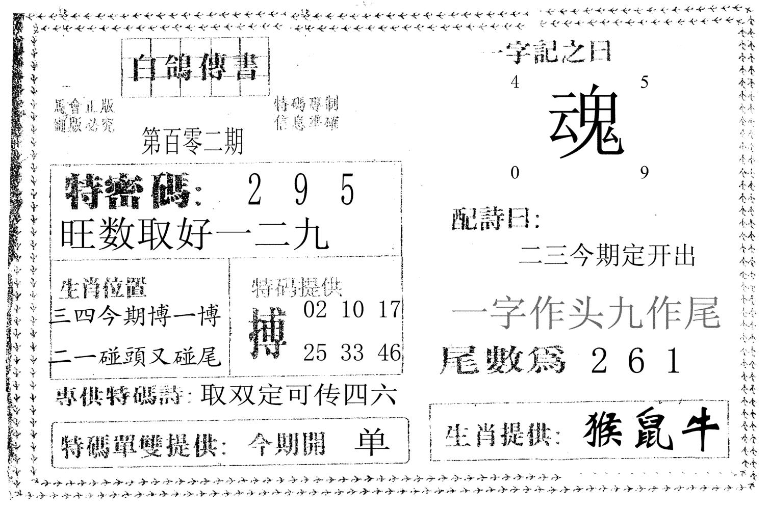 白鸽传书-102