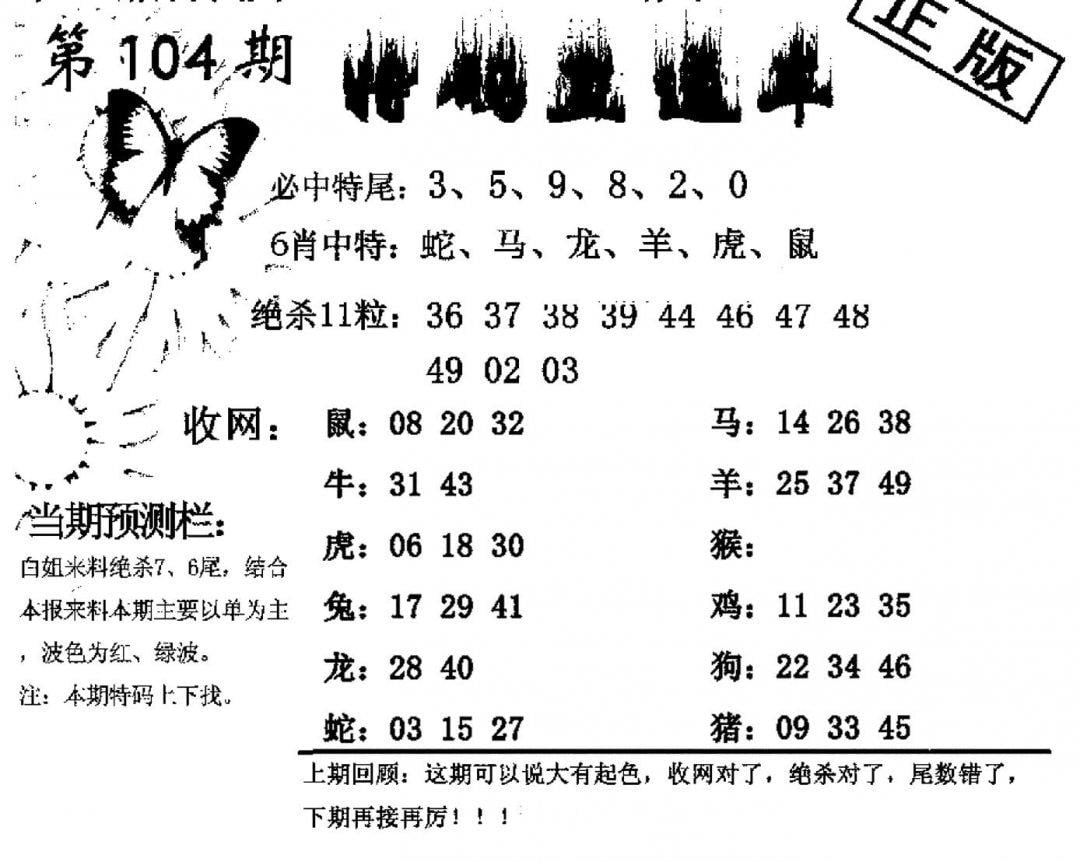 特码直通车-104