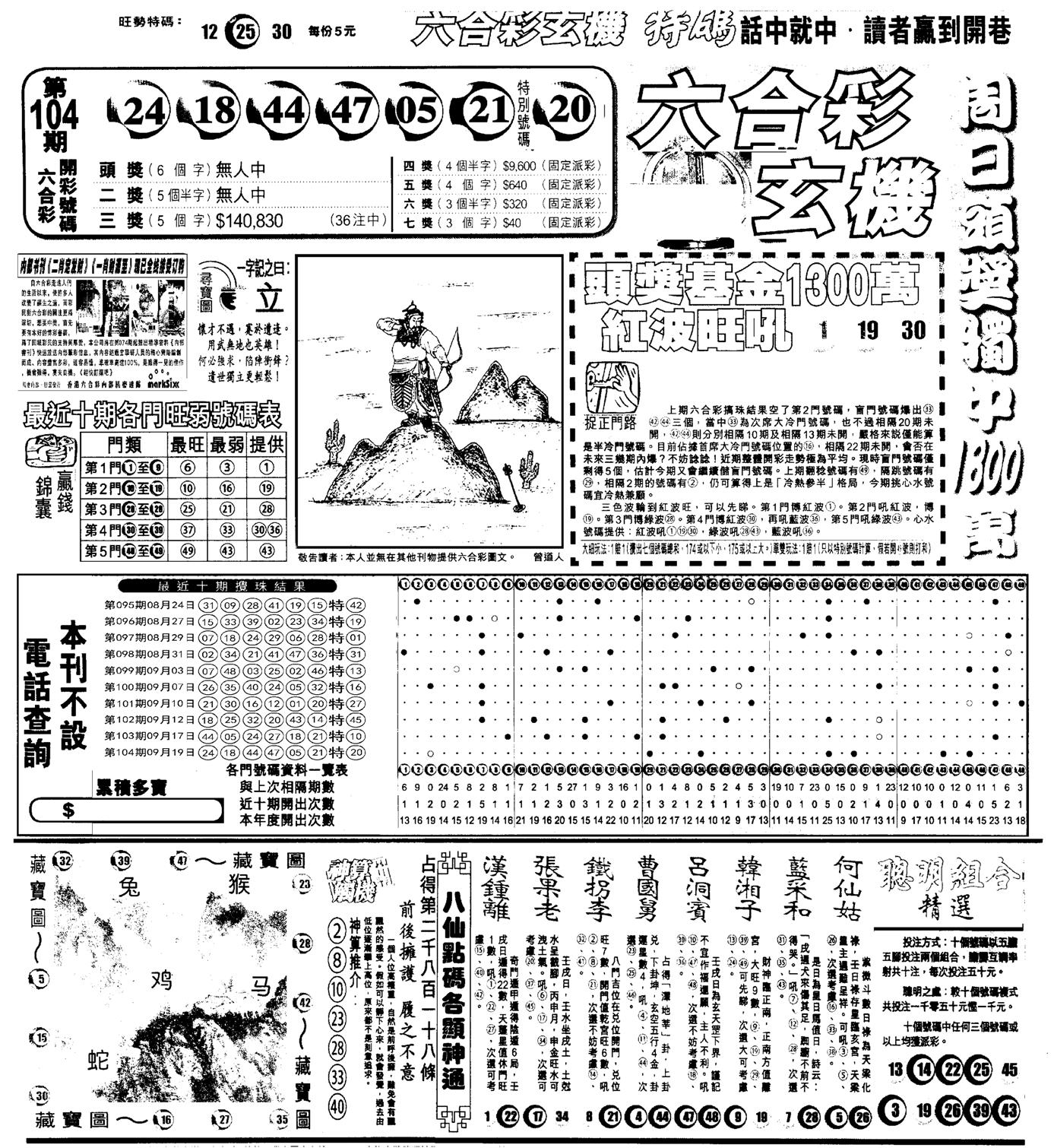 另版跑狗A(正面)-105