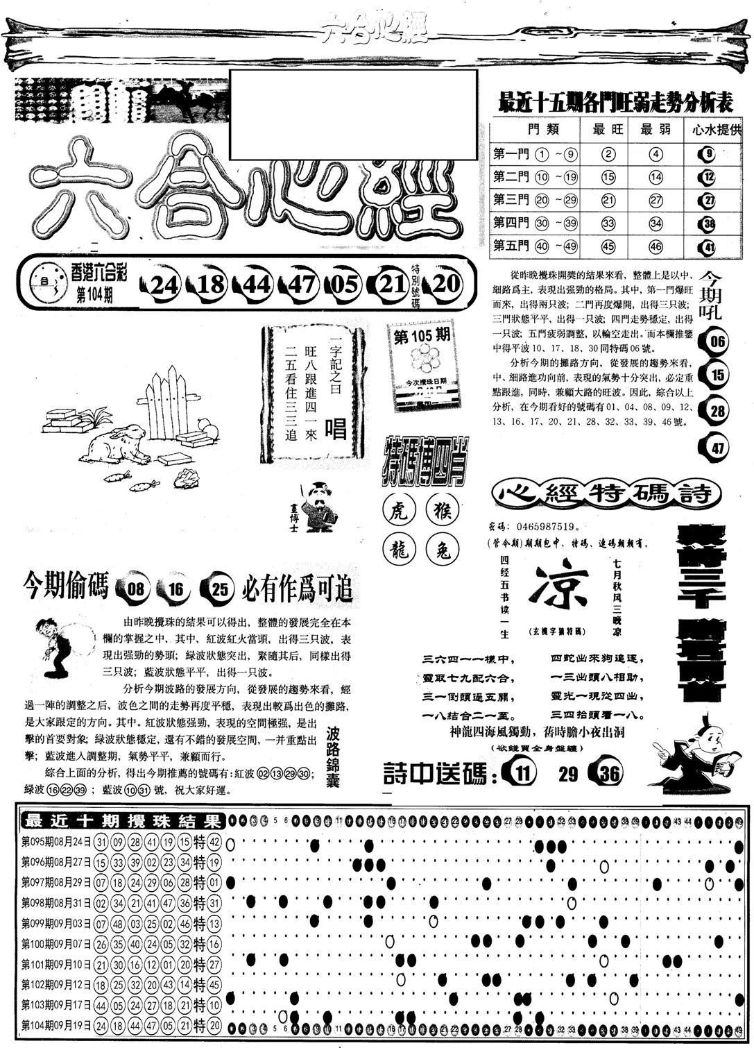 另版六合心经A-105