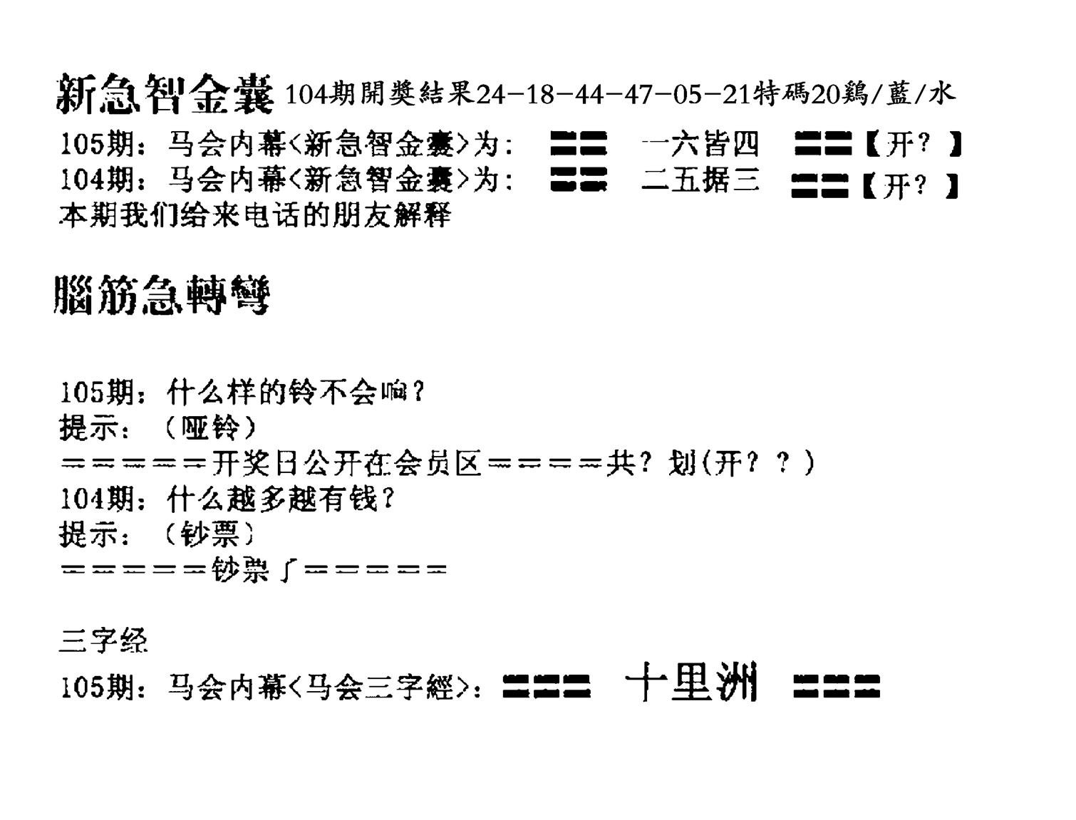 新急智金囊-105