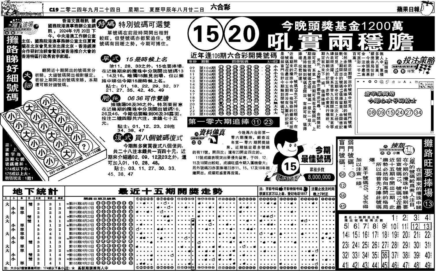 私作苹果报B(自决)-106