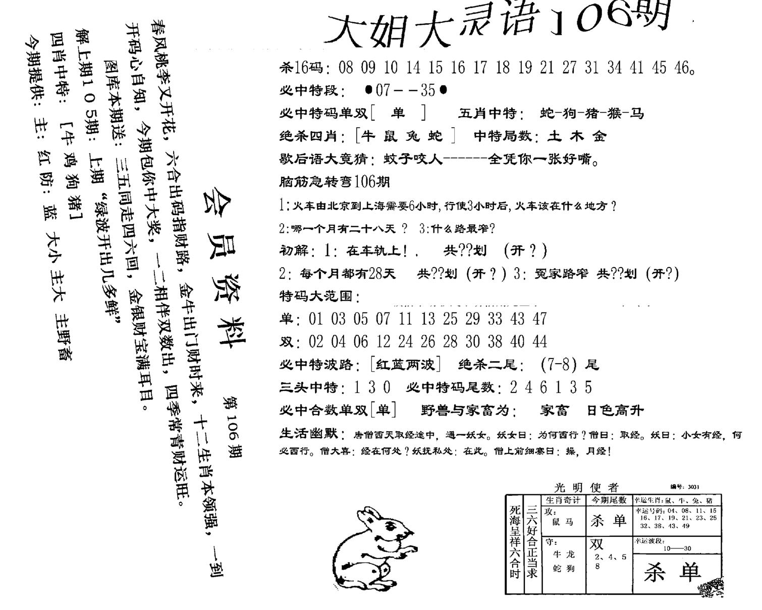 大姐大灵语报(新图)-106