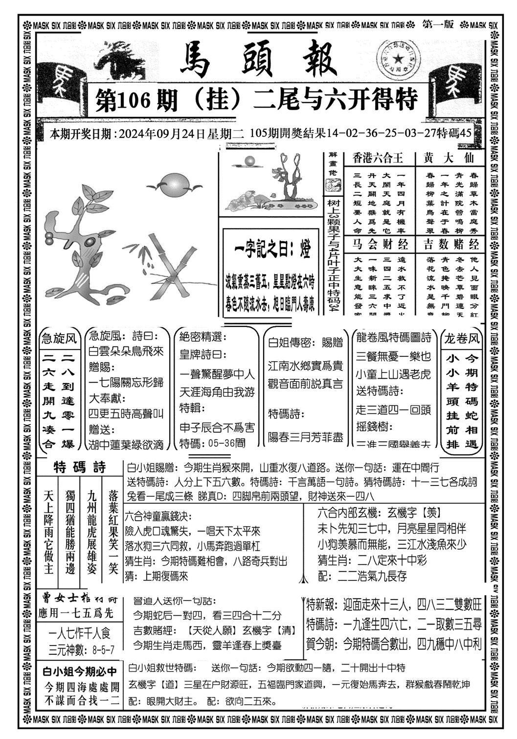 马头报A-106