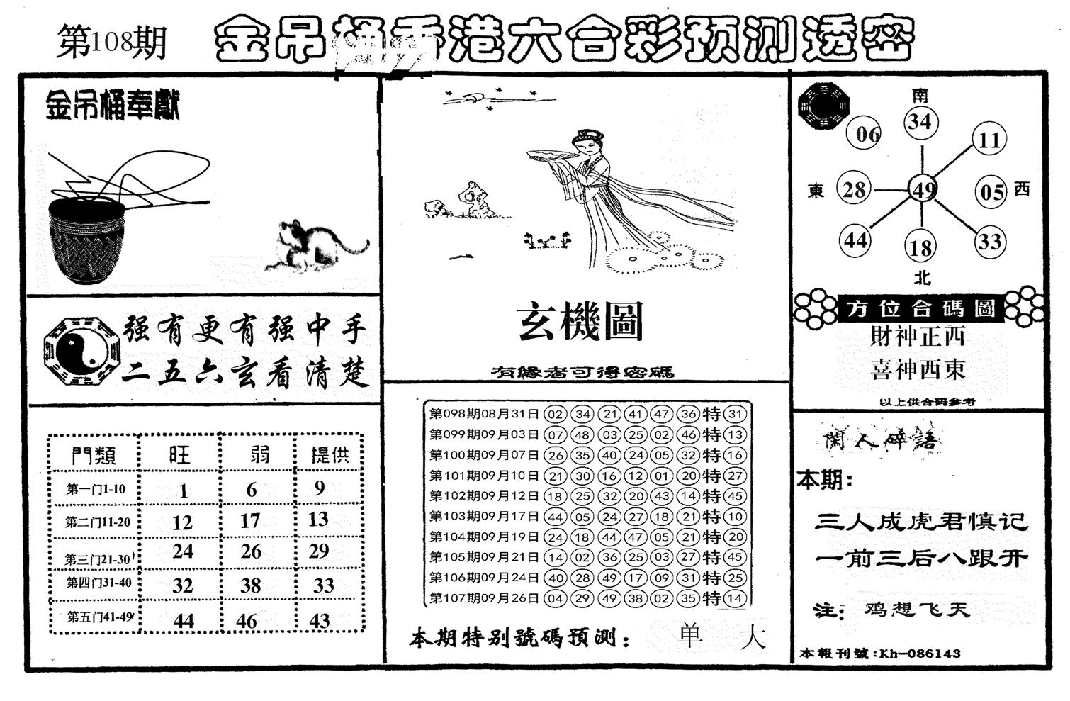 新金吊桶-108