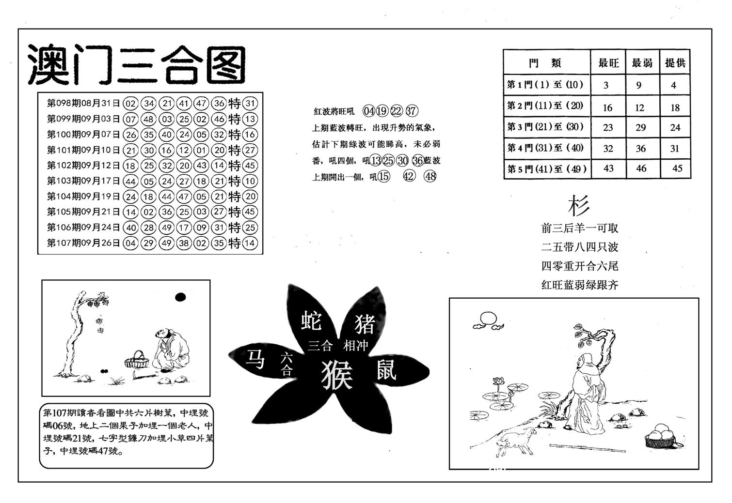 另澳门三合图-108