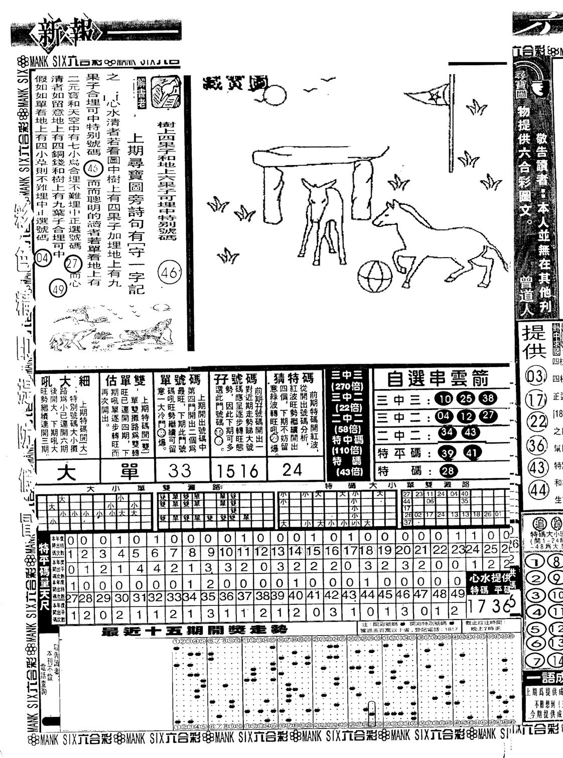 假新报跑狗A-109