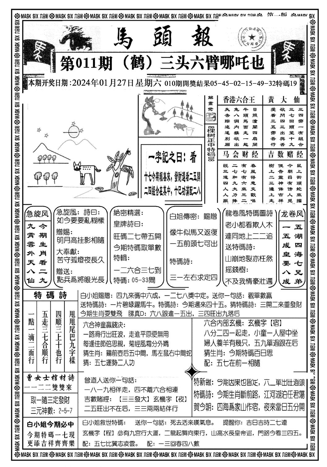 马头报A-11