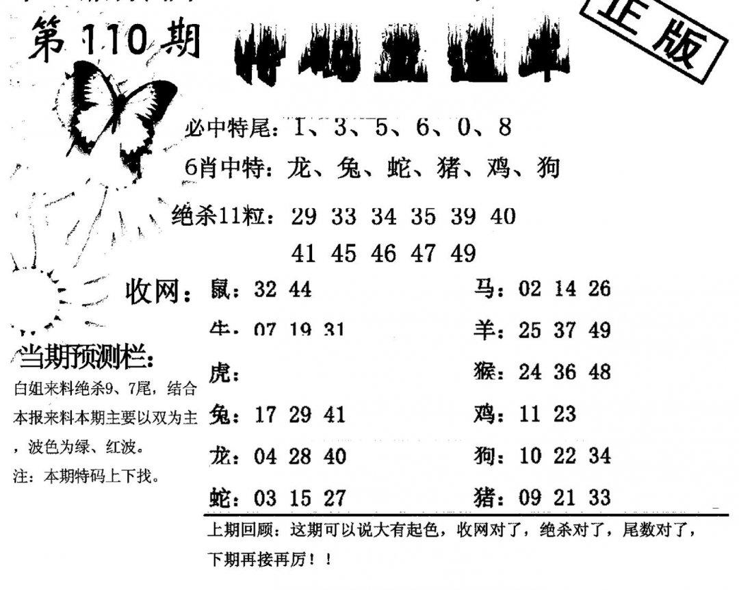 特码直通车-110