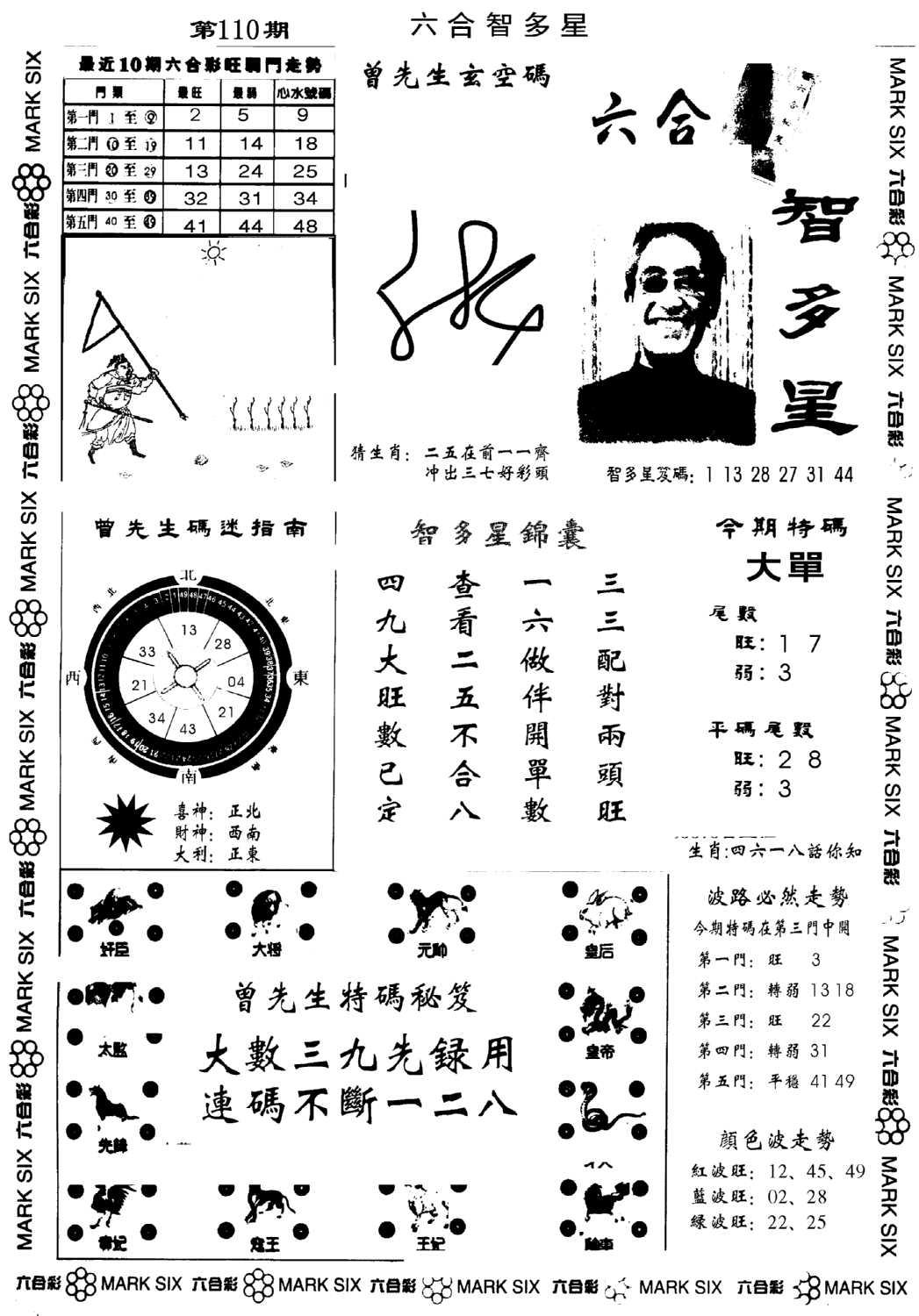 另六合智多星(早图)-110