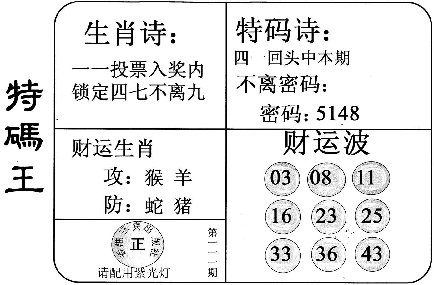 特码王-111