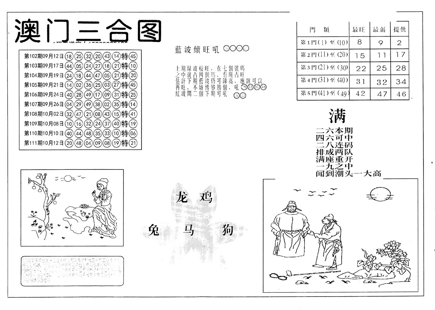 老潮汕台湾神算-112