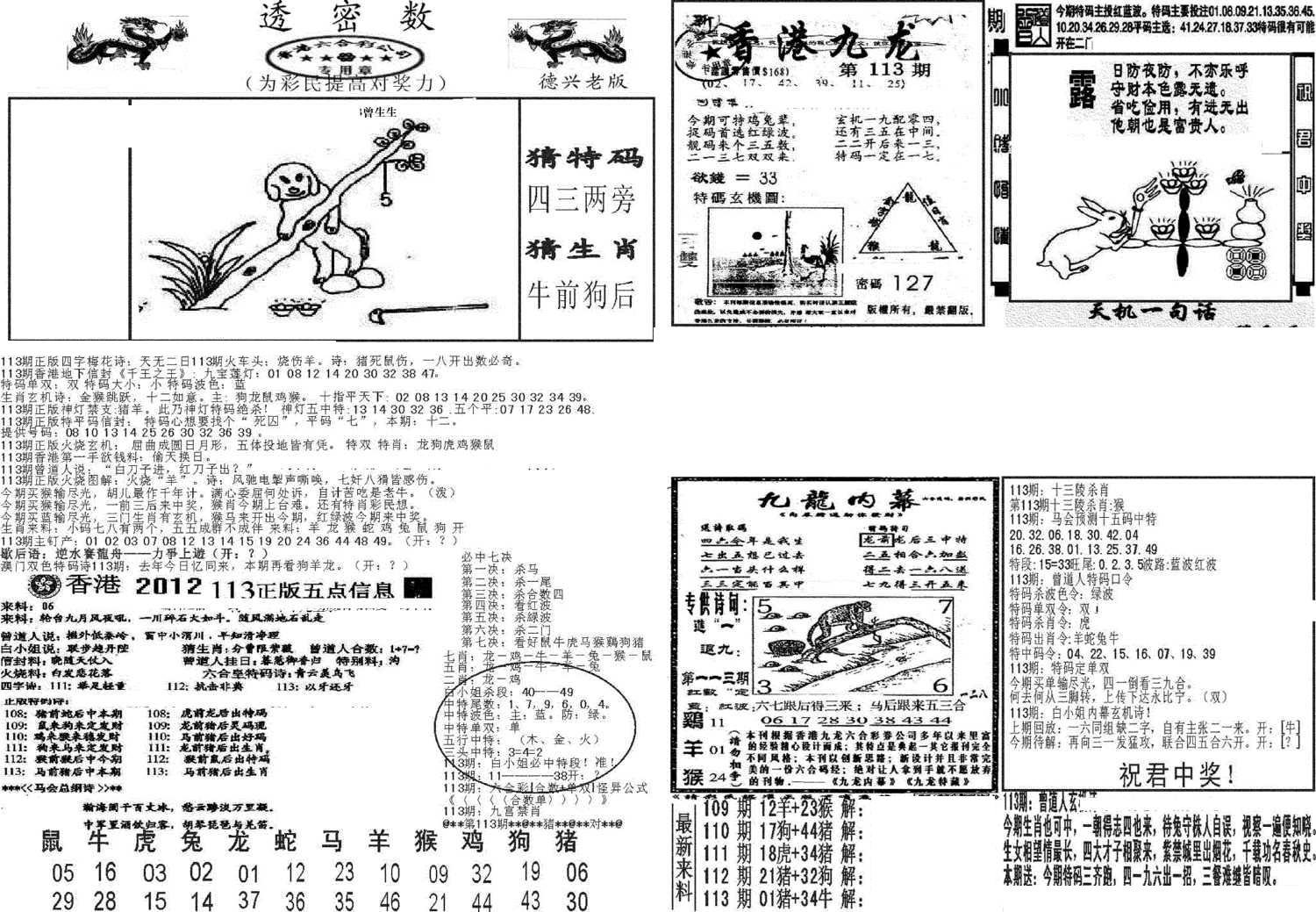 新透密数A(新)-113