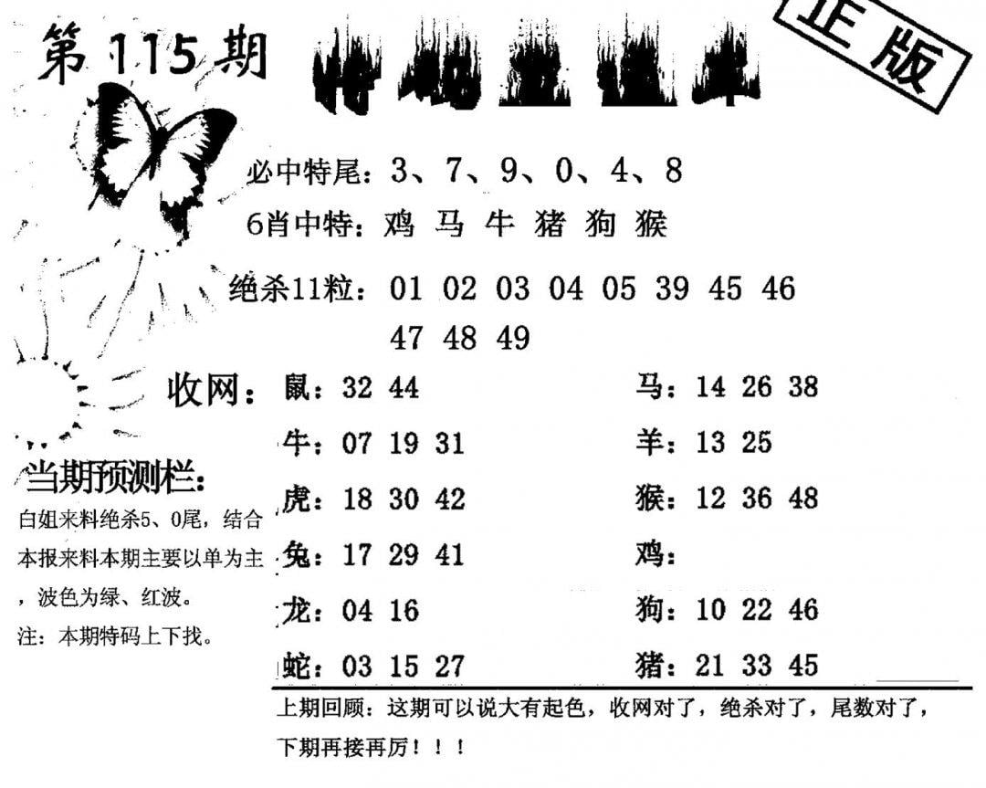 特码直通车-115