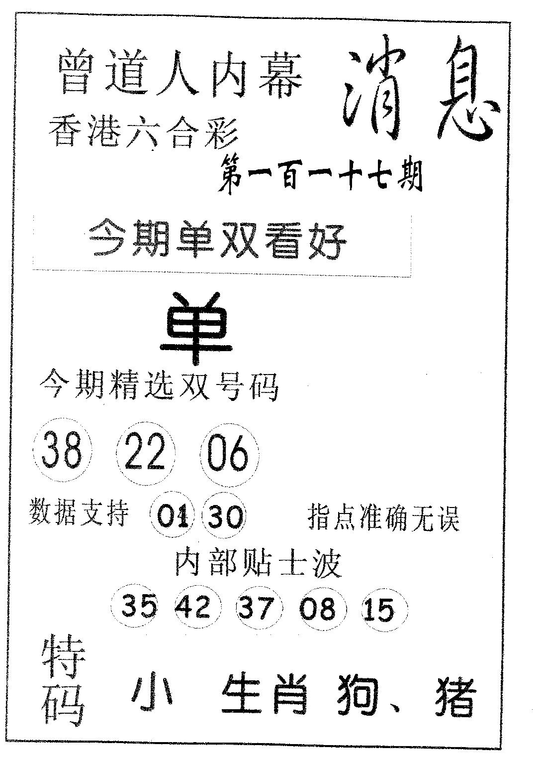 内幕消息-117