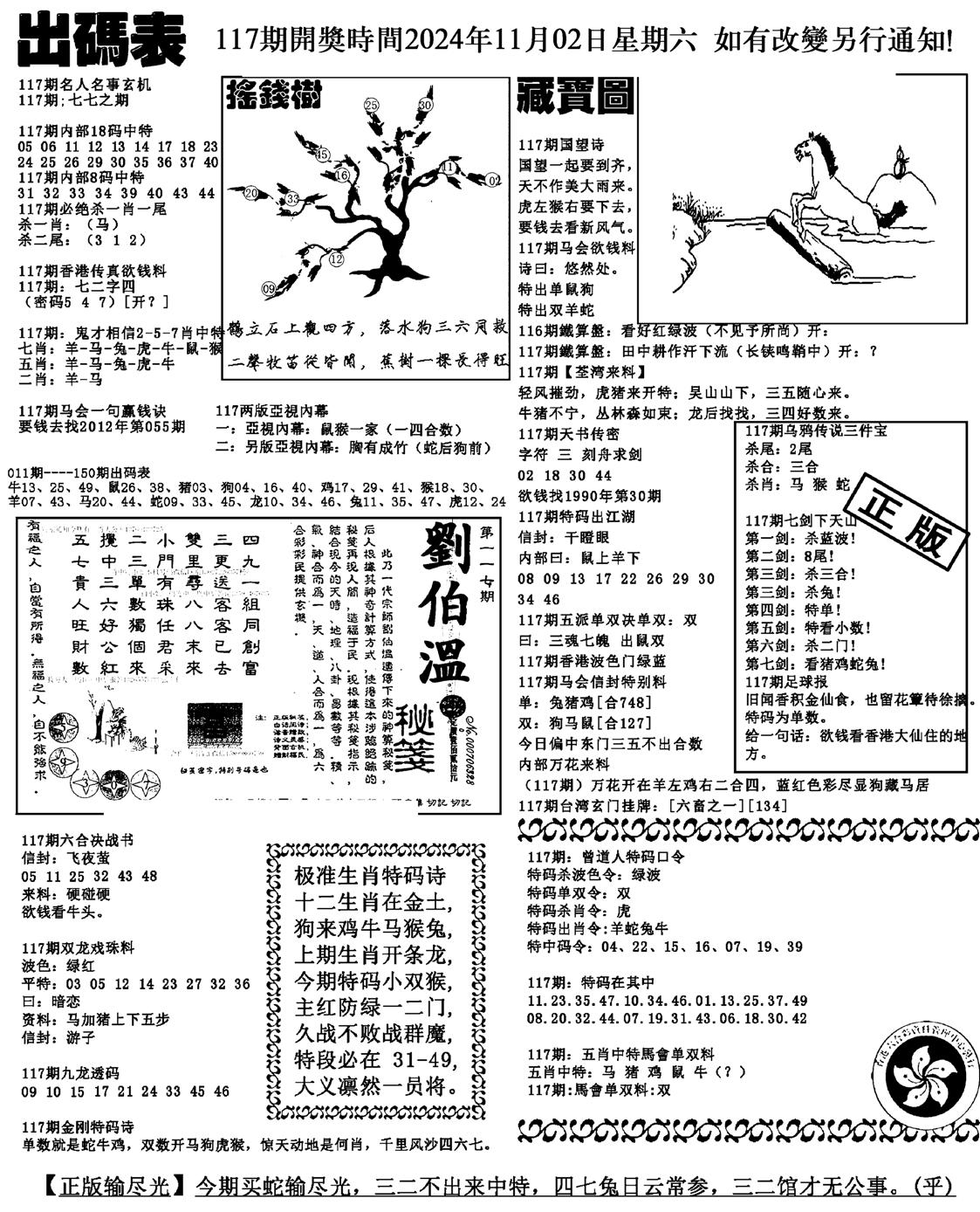 出码表(新料)-117