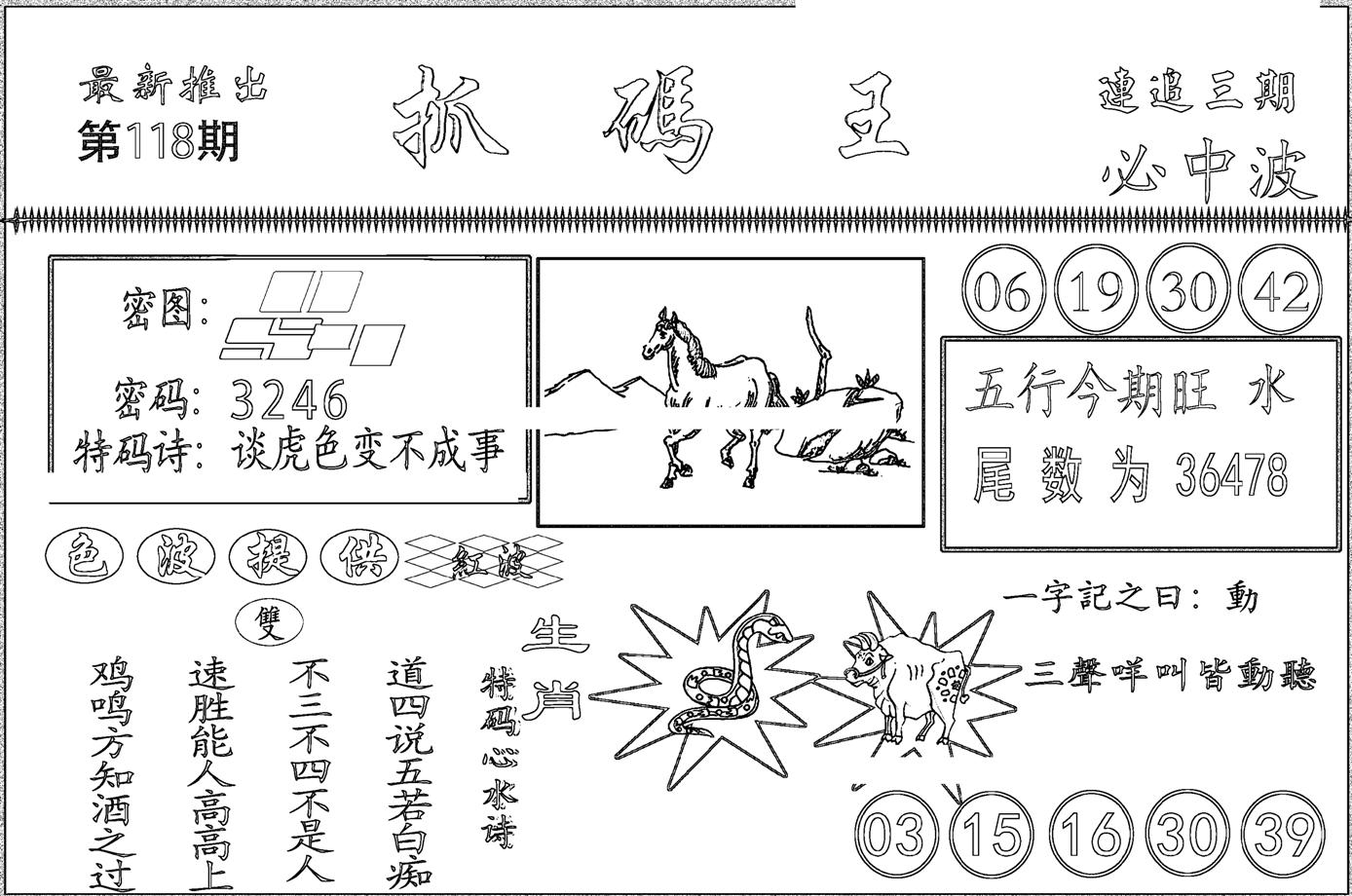 抓码王-118