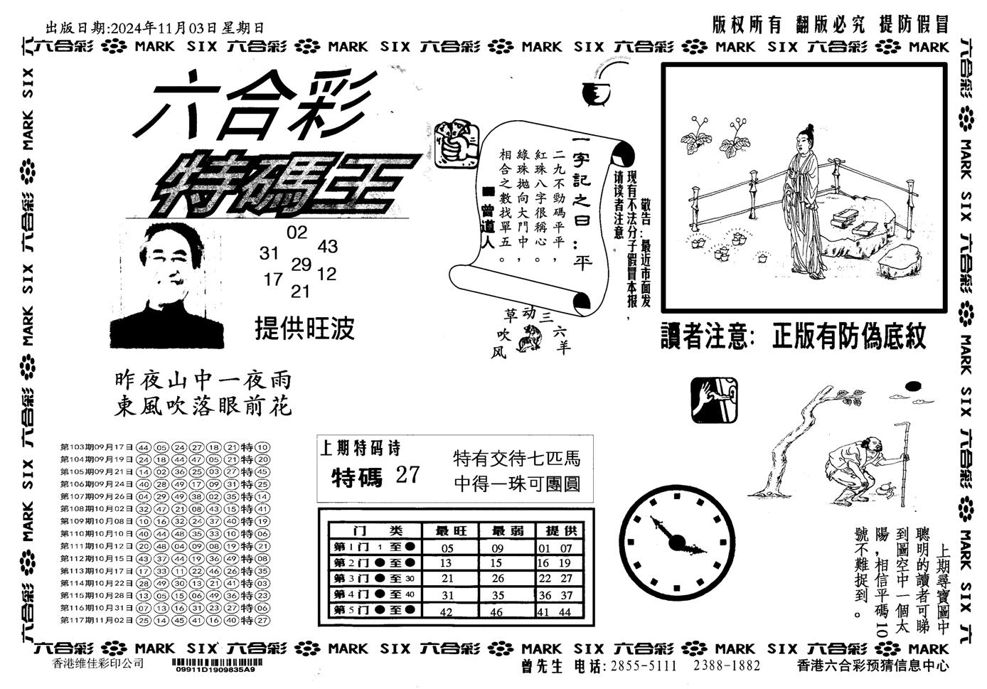 新特码王-118