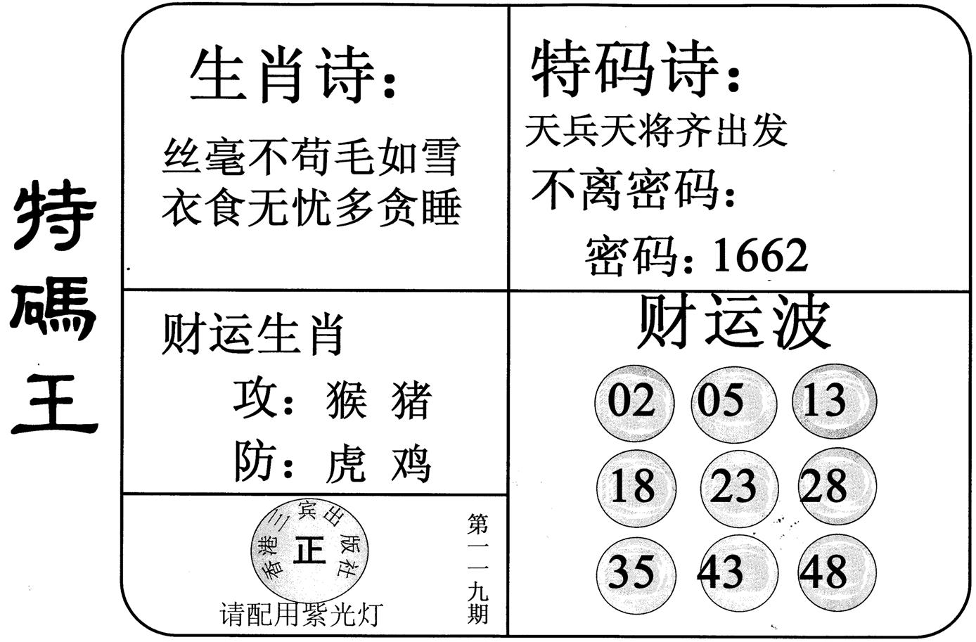 特码王-119