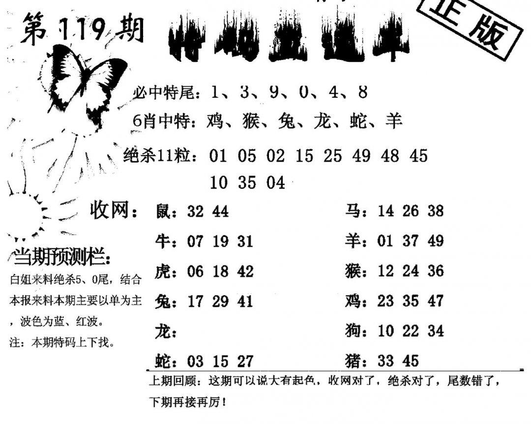 特码直通车-119