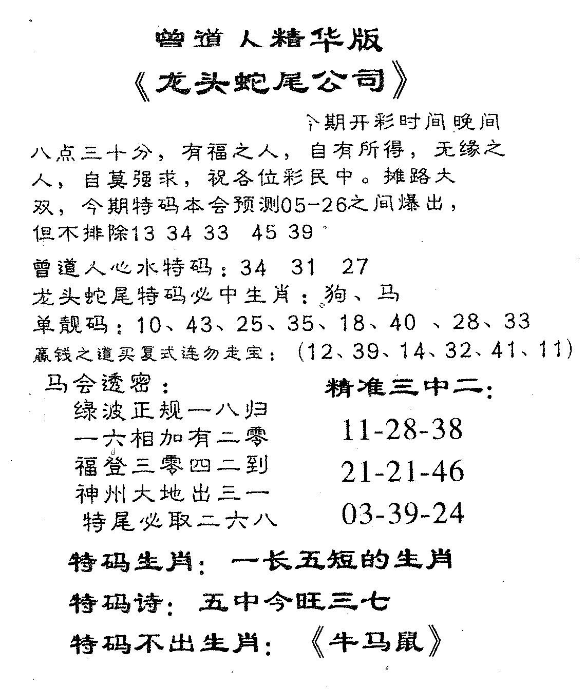 龙蛇精华-12