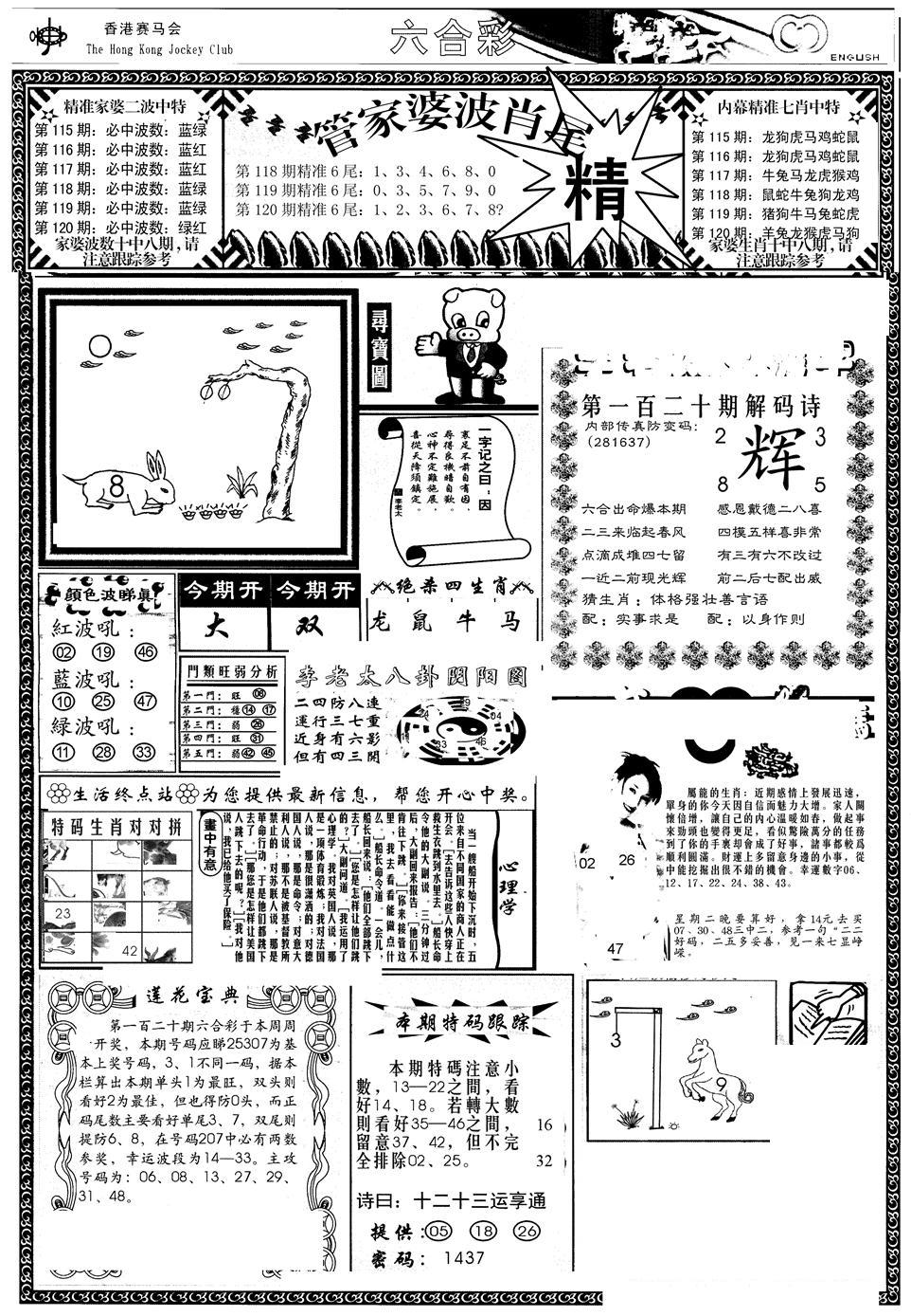 管家婆-波肖尾版(热)-120