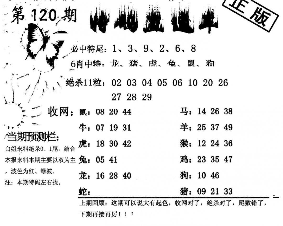 特码直通车-120