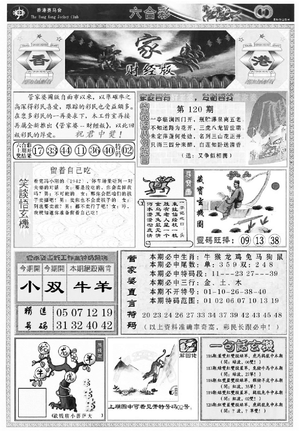 管家婆财经版(新料)-120