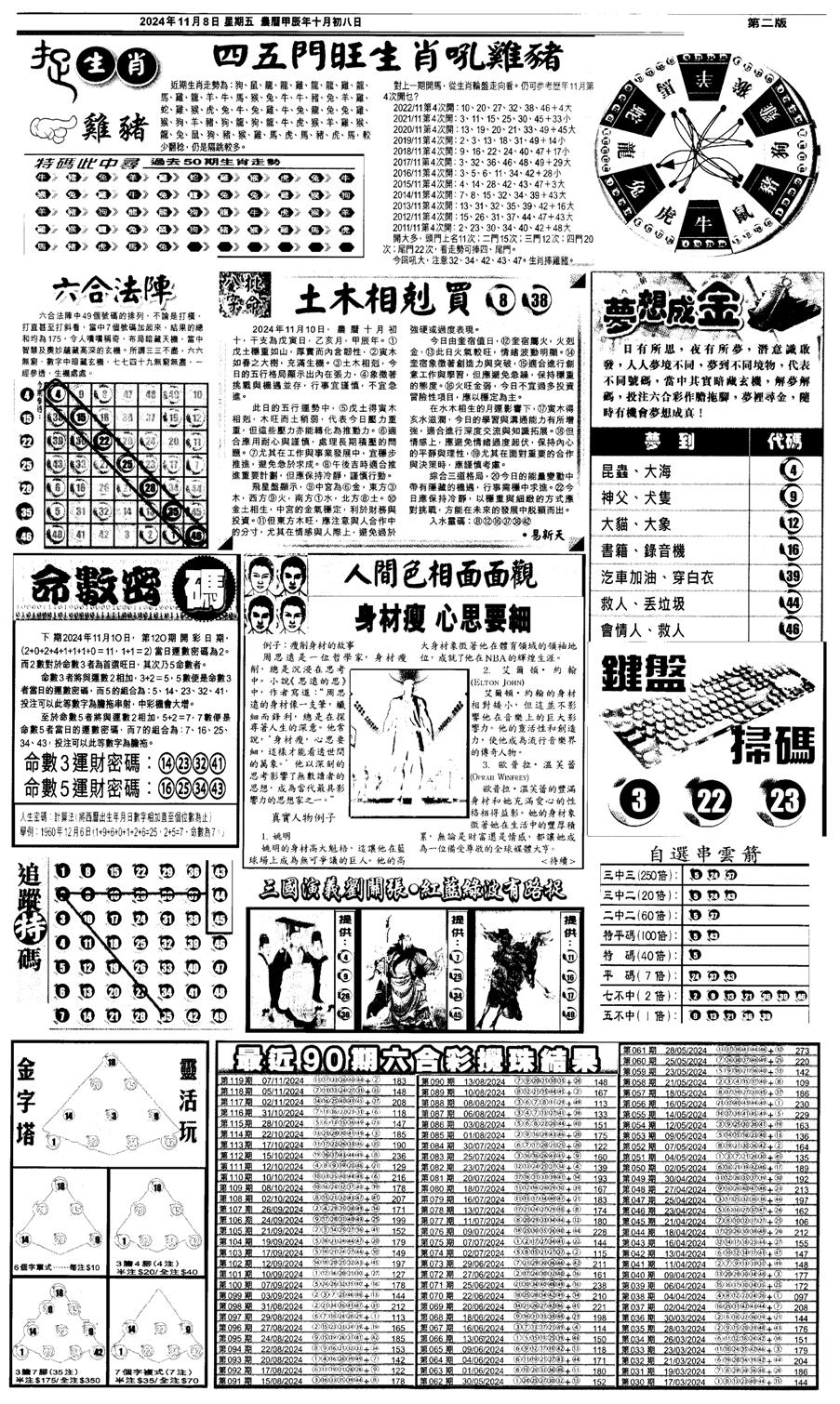 新报跑狗4-120