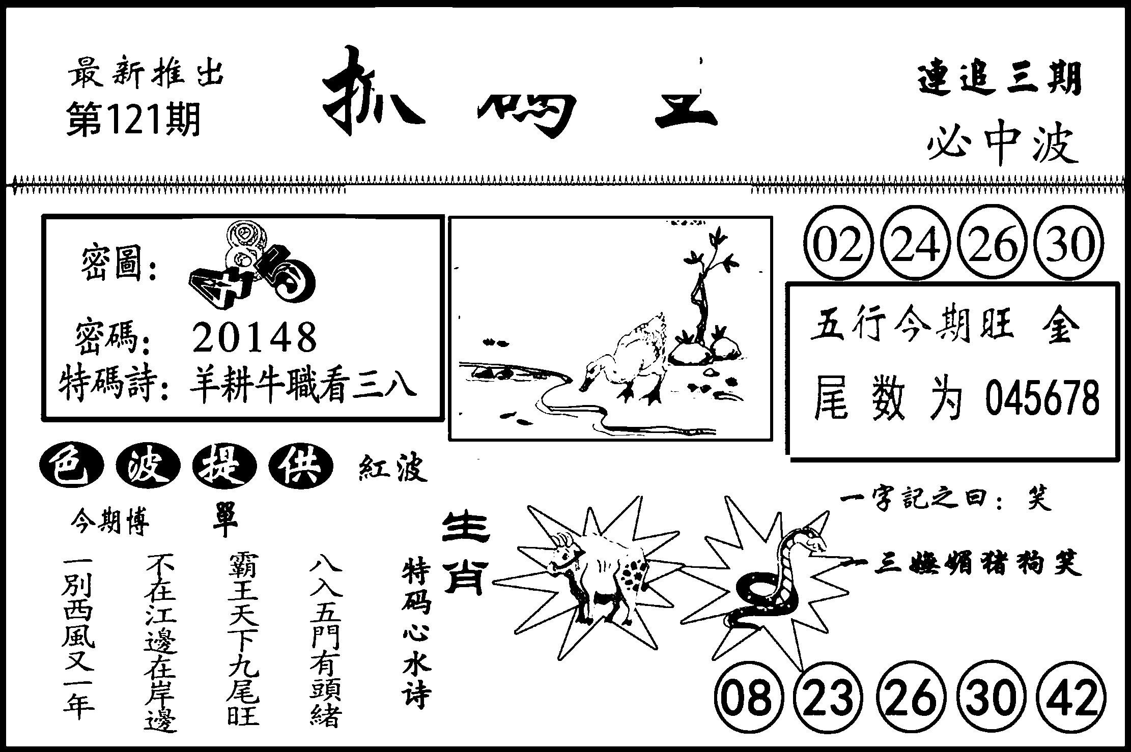 抓码王-121