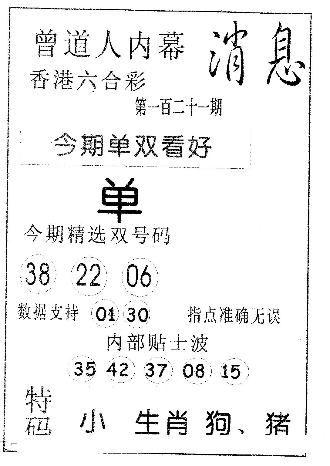 内幕消息-121