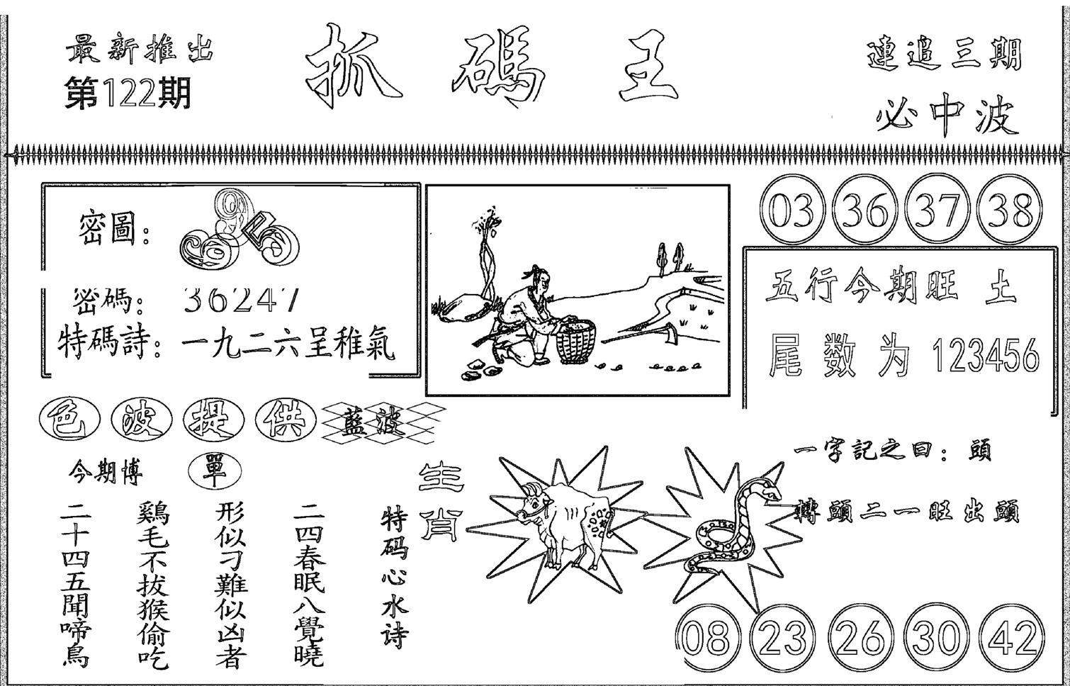 抓码王-122