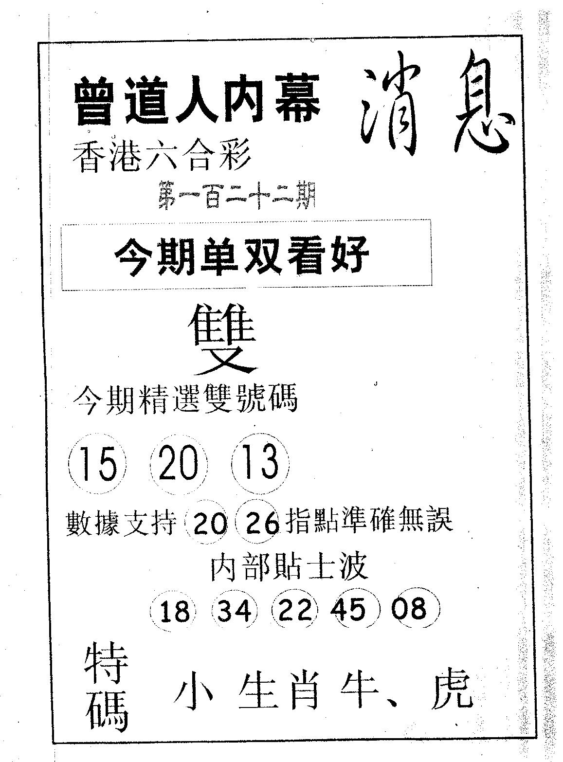 内幕消息-122