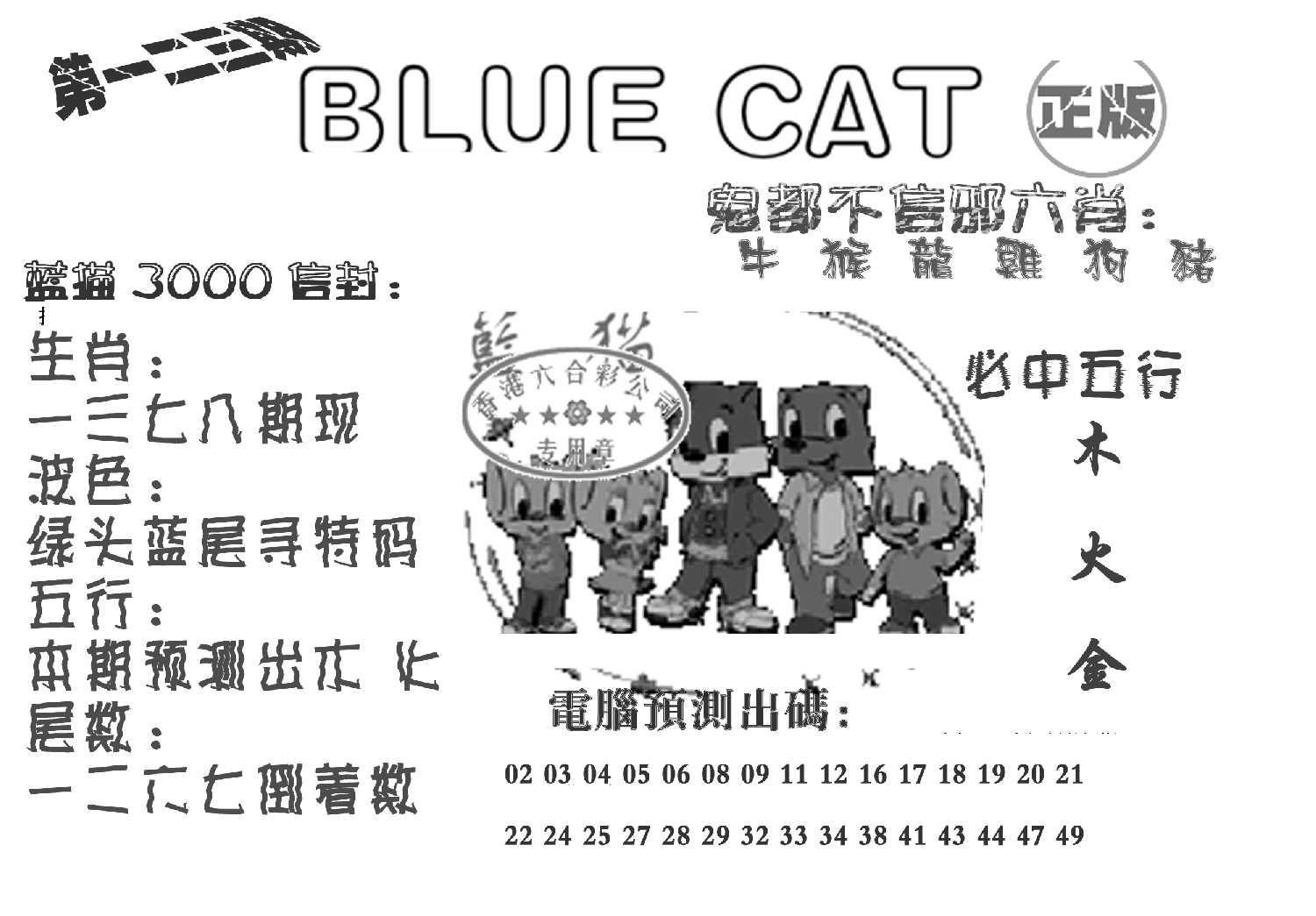 蓝猫Blue Cat-123