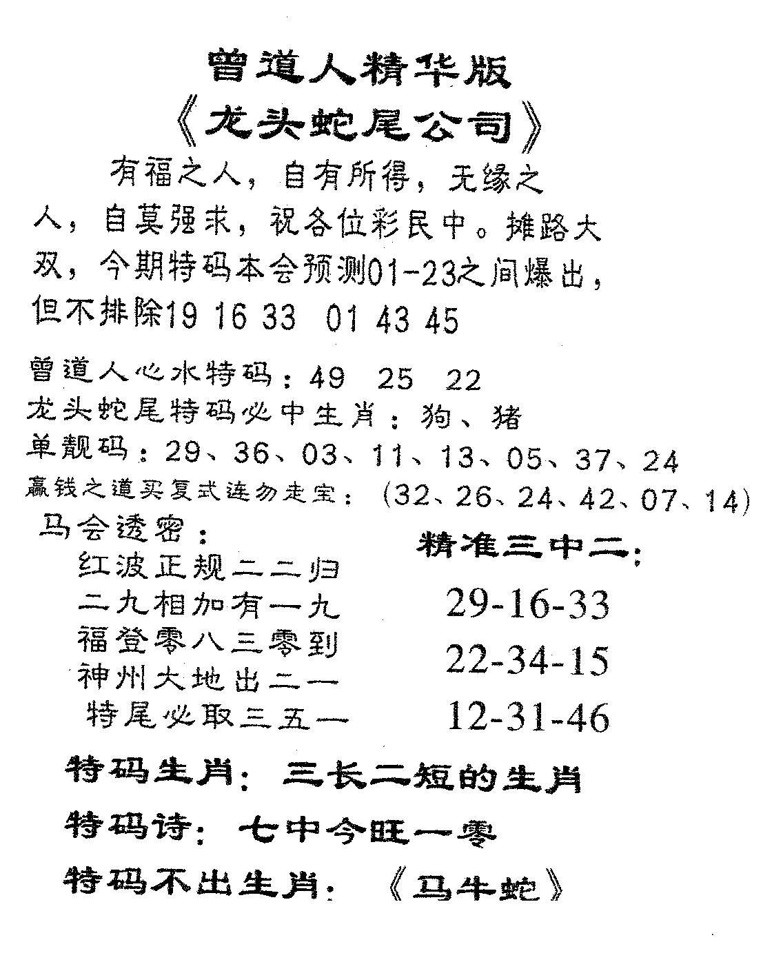 龙蛇精华-124