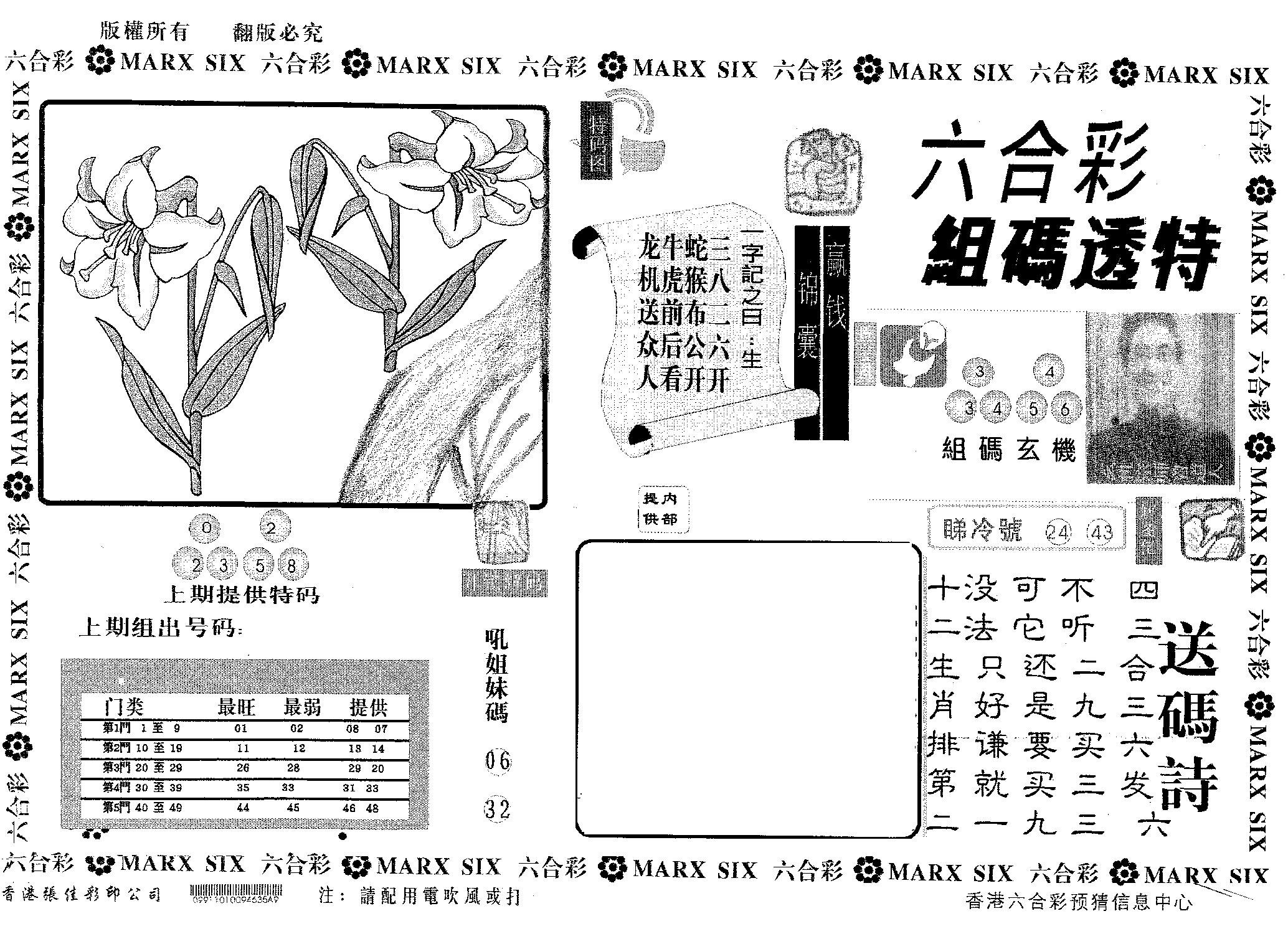 组码透特-124