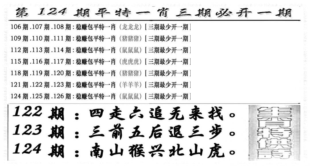 玄机特码(新图)-124