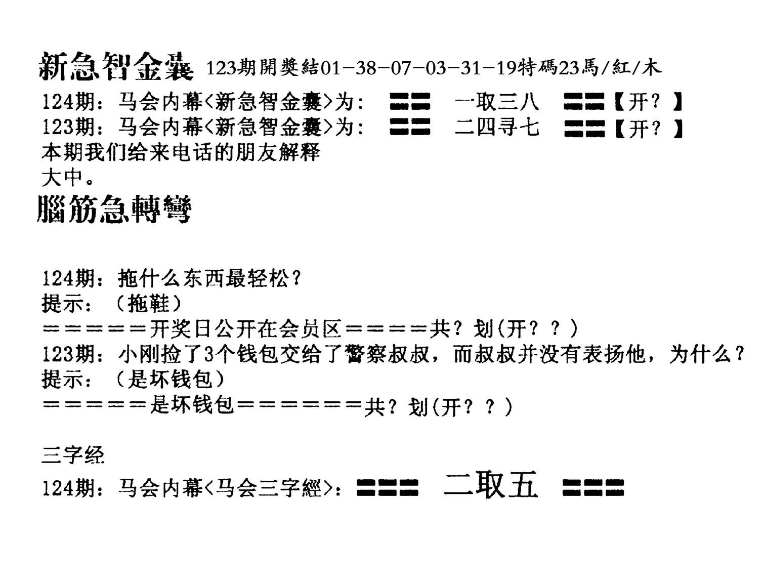 新急智金囊-124