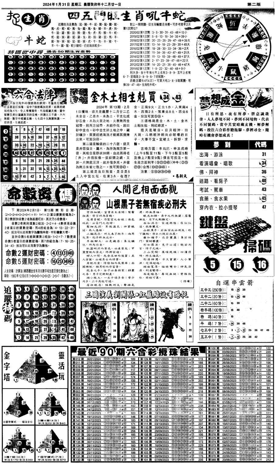 新报跑狗2-13