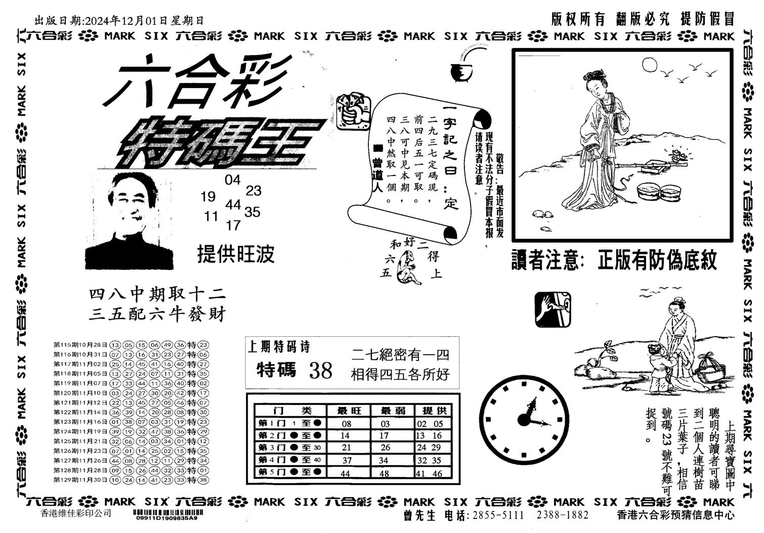 新特码王-130