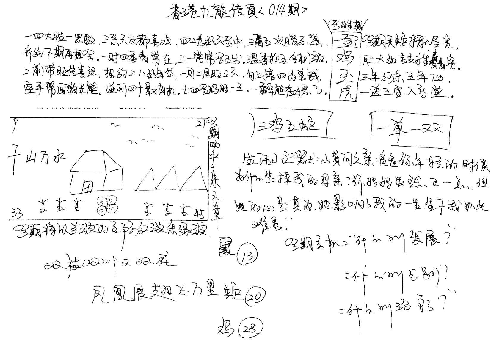 正版手写九龙-14