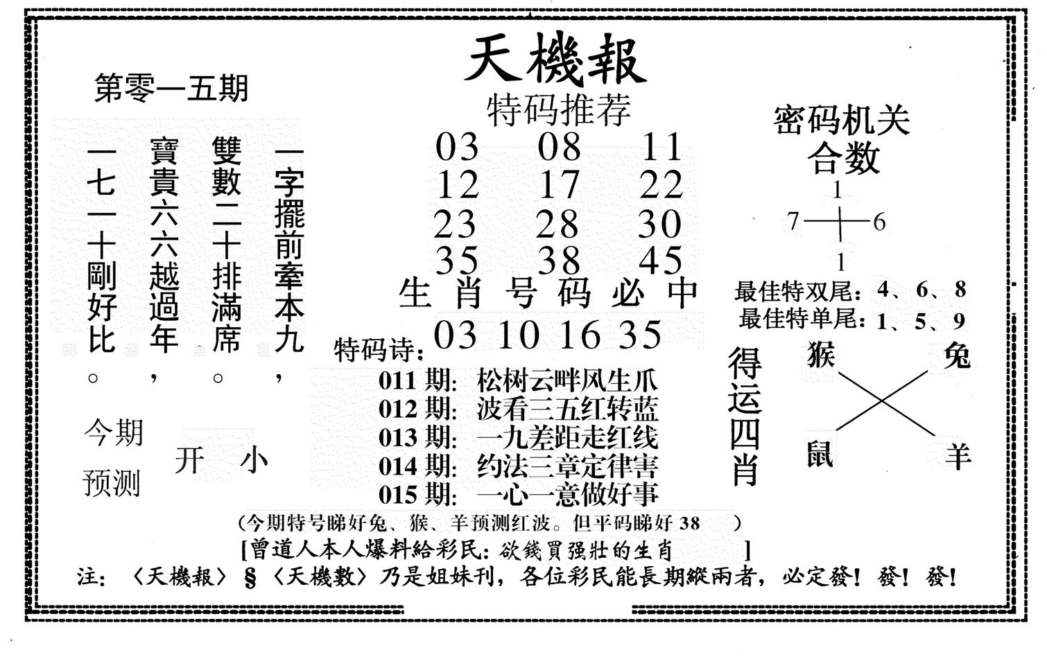 新天机报-15